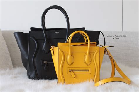 celine luggage tote on sale|Celine luggage tote size comparison.